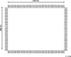 A diagram of a rectangular blanket with dimensions indicated. Podgląd zdjęcia produktu