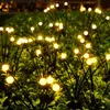 2 pezzi illuminazione solare da giardino lucciola con 6 LED Anteprima dell’immagine prodotto 5
