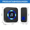 Wasserdichte Funk-Türklingel, Outdoor-Set mit 1 Sender + 1 Produktbild-Vorschau 4