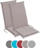 2er Set Hochlehner Auflage, Gartenstuhlauflage, 120 x 50 Produktbild-Vorschau 1