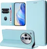 Litchi Leder Handyhülle für Oppo Find X7 Wallet Produktbild-Vorschau 3