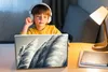 MuchoWow® Laptop Aufkleber Sticker Cover Pampasgras - Produktbild-Vorschau 3