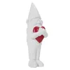 Gnomo da giardino decorativo con cuore - 33 cm - Figura Anteprima dell’immagine prodotto 2