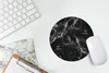MuchoWow® Mauspad Mousepad Marmor - Schwarz - Weiß - Chic Produktbild-Vorschau 5