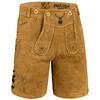 Pantaloni corti in pelle tradizionali da uomo PAULGOS - HK5 Anteprima dell’immagine prodotto 2