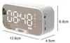 Kabelloser Bluetooth-Lautsprecher mit Spiegeluhr und Produktbild-Vorschau 2