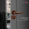 DOMINO Türgriff Drückergarnitur WC - Badezimmer Set | Produktbild-Vorschau 3