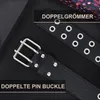 STILVORA Gürtel Punk, Doppelreihige Ösen Gürtel, Produktbild-Vorschau 5