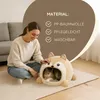 Material: Schadstofffreie PP-Baumwolle mit Reißverschluss zur leichten Reinigung. Produktbild-Vorschau