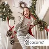 CASARIA® 2x Guirlandes de Noël lumineuses 5m 100 LED blanc Voir les images du produit 5
