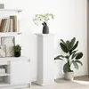 vidaXL Postament mit Stauraum Weiß 31x30x90 cm Produktbild-Vorschau 2