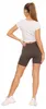 Moraj donna leggings corti ciclismo pantaloncini a vita Anteprima dell’immagine prodotto 4