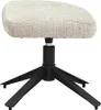 riess-ambiente Drehbarer Hocker CLOUD champagner beige Produktbild-Vorschau 7