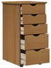 vidaXL Schrank 34 x 39 x 61,5 cm Massivholz Kiefer Produktbild-Vorschau 4