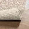 vidaXL Tappeto ZIZUR crema 120x120 cm effetto juta per Anteprima dell’immagine prodotto 6