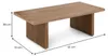 Couchtisch MALABO, 120 x 60 cm aus Mangoholz, Hellbraun - Produktbild-Vorschau 9