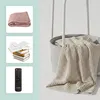 relaxdays Runder Beistelltisch mit Korb Produktbild-Vorschau 5