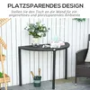 Outsunny Balkontisch Garten Beistelltisch Tisch Gartenmöbel Produktbild-Vorschau 4