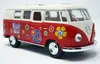 Modellauto T1 Bus Peace and Love 1962 rot / beige Produktbild-Vorschau 6