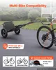 VEVOR Fahrradanhänger Faltbar Lastenanhänger 3-in-1 Produktbild-Vorschau 3