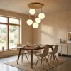 Lampada a soffitto HARMON, metallo, color champagne, vetro, Anteprima dell’immagine prodotto 4