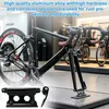 Fahrrad Gabelhalter Aluminium Schwarz mit Schnellspanner Produktbild-Vorschau 3