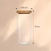 Bocal empilable avec couvercle en bambou 1 000 ml empilable Voir les images du produit 6