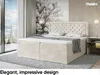 MEBLINI Boxspringbett mit Bettkasten - Gepolstert Produktbild-Vorschau 2