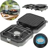 Clanmacy Set Duo Skladací plynový varič 2 horáky 4,6kw Náhľad obrázku produktu 9