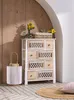 Kommode Makramee Holz & Textil 56x77cm 8 Schubladen Produktbild-Vorschau 7