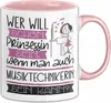 Musiktechnikerin Tasse Geschenk Spruch Wer Will Schon Produktbild-Vorschau 1