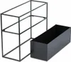 HowHomely | Blumenständer - 50 cm - Schwarz - Stehender Produktbild-Vorschau 5