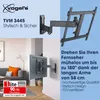 Vogels COMFORT TVM 3445 schwarz Full Motion+Medium Náhled obrázku produktu 15