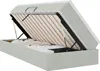 vidaXL Lit avec rangement et matelas Gris clair 100 x 200 Voir les images du produit 1