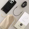 Etui na telefon Selencia Nova Croco ze sznurkiem i uchwytem Podgląd zdjęcia produktu 6
