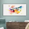 MuchoWow® - Leinwandbilder - Aquarell - Regenbogen - Produktbild-Vorschau 4