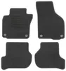 Fußmatten-Set für VW Golf 5 + Variant, 01/2007-08/2009, 4-teilig, Schwarz Produktbild-Vorschau
