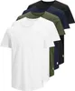 Jack & Jones T-Shirt 5er Pack 5 Pack T-Shirt Rundhals Produktbild-Vorschau 1