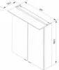 FACKELMANN LED Spiegelschrank B.PERFEKT / Badschrank mit Produktbild-Vorschau 4