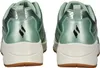 The back view of two green sneakers on a white background. Anteprima dell’immagine prodotto