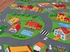 Teppich LITTLE VILLAGE Mehrfarben 300x300 cm Produktbild-Vorschau 2