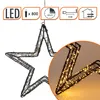 LED Metall Stern schwarz mit Twinkle Effekt für Außen mit Produktbild-Vorschau 2