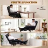 Masážní křeslo HOMCOM 3D s hnětací funkcí, opěrkou nohou a Náhled obrázku produktu 7
