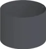 vidaXL Vaso da giardino antracite, 90 x 90 x 20 cm Anteprima dell’immagine prodotto 7