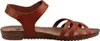 Mustang Sandalen Plat  Sandalen Plat - Cognac - Maat 39 Voir les images du produit 14