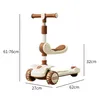 Kinderroller, Dreiradscooter, Kinderscooter mit LED Räder, Produktbild-Vorschau 9