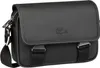 A black Lacoste bodybag is shown against a white background. Produktbild-Vorschau