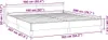 VidaXL 347584, Pink, 166 cm, 2,07 m, 50 cm, 1600 x 2000 mm, Produktbild-Vorschau 6