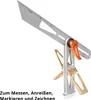 STAHLWERK Schmiege mit Anschlag, präzises Messen, Anreißen, Produktbild-Vorschau 3