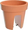 Prosperplast Blumentopf LOFLY RAILING Terra 24,5 cm Produktbild-Vorschau 11